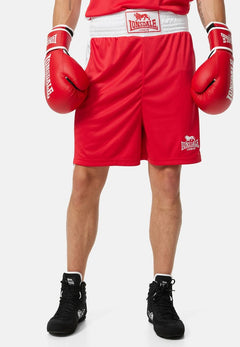 Lonsdale pantalones cortos de boxeo, rojos