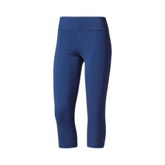 Adidas Tight mallas 3/4 para mujer, azul oscuro