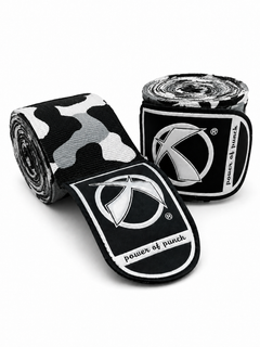 Katsudo Path PRO venda de boxeo elástica 2uds, camo grey