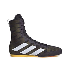 Adidas HOG 4 zapatillas de boxeo, negro-amarillo