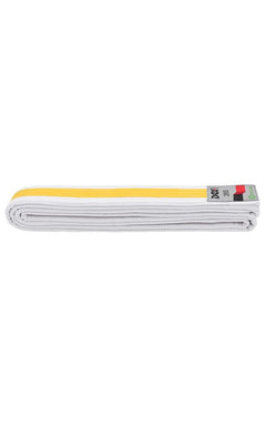 Dax cinturón obi, amarillo-blanco
