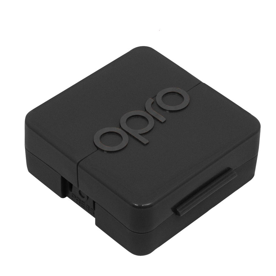 Opro Antimicrobial Mouthguards estuche para protector bucal, negro