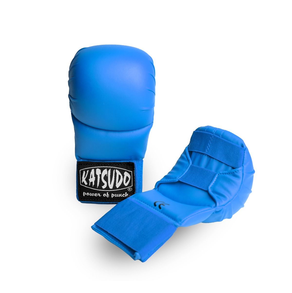 Katsudo Klasik guantes de karate, azules