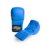 Katsudo Klasik guantes de karate, azules