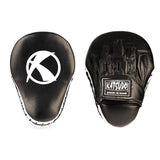 Katsudo Hook paos de boxeo de cuero, negros