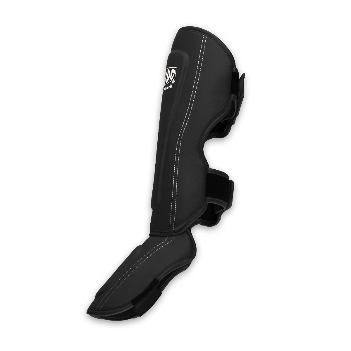 Katsudo Fort II protector de espinilla y empeine para niños, negro