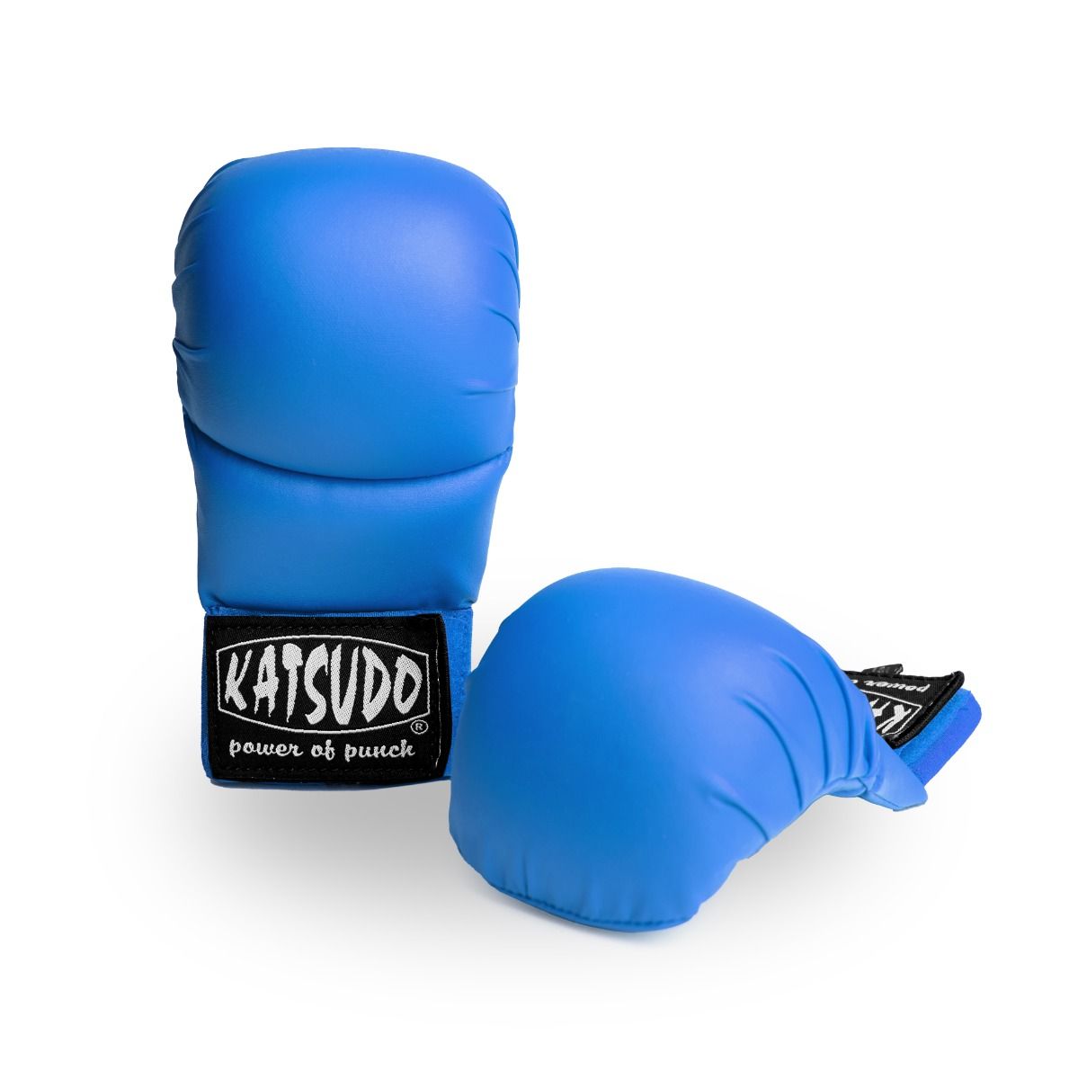 Katsudo Klasik guantes de karate, azules