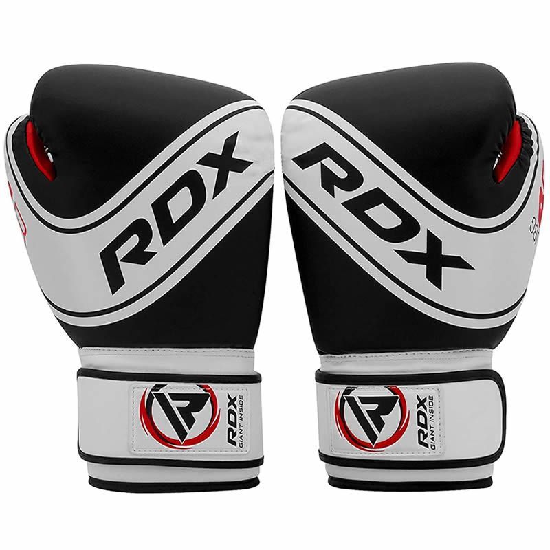 RDX guantes de boxeo infantiles, blanco-negro