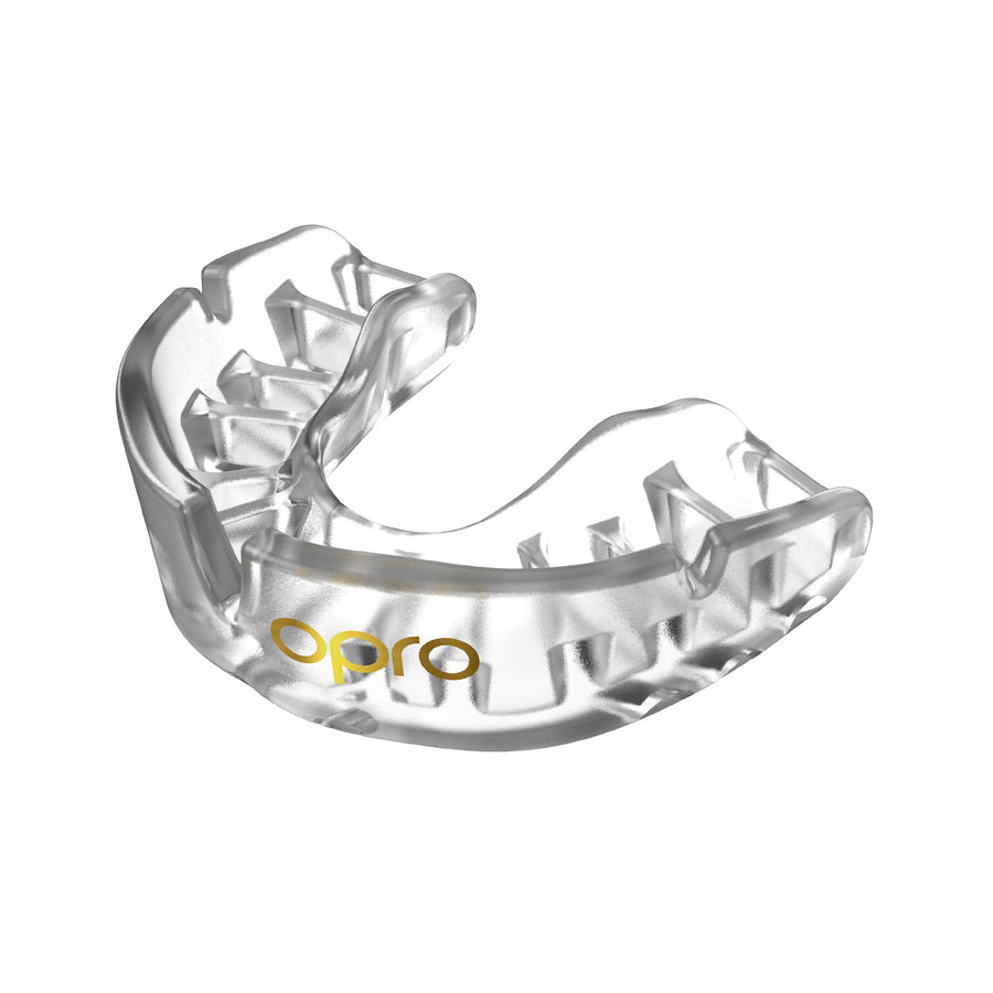 Opro Senior Gold protector bucal, transparente