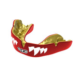 Opro Senior Instant Custom Fit Jaws protector bucal, rojo dorado