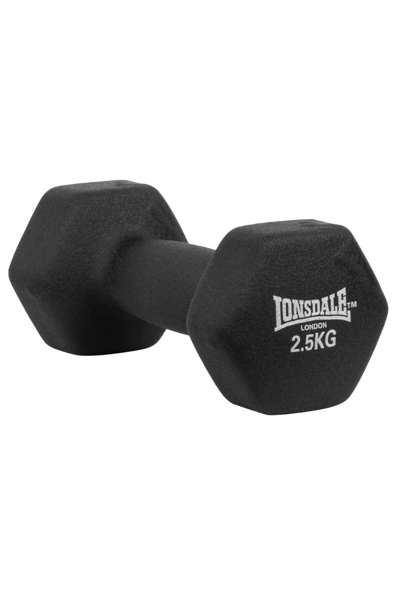 Lonsdale mancuerna recubierta de goma