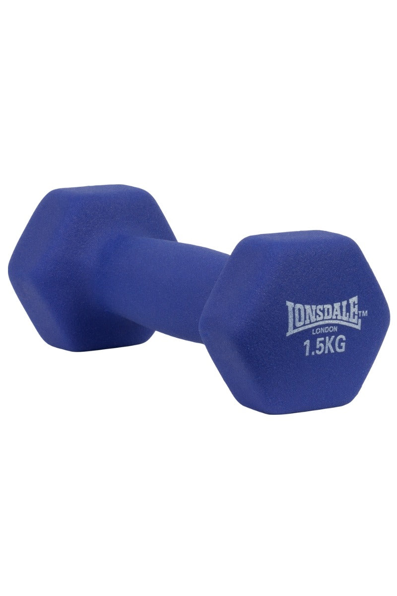 Lonsdale mancuerna recubierta de goma