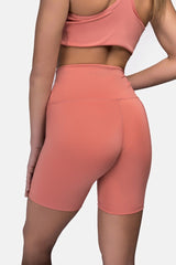 Lonsdale Ludwell pantalones cortos de compresión para mujer, terracota