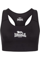 Lonsdale Wardour sujetador deportivo, negro