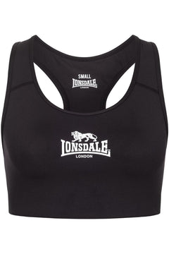 Lonsdale Wardour sujetador deportivo, negro