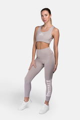 Lonsdale Semley mallas para mujer, gris-blanco