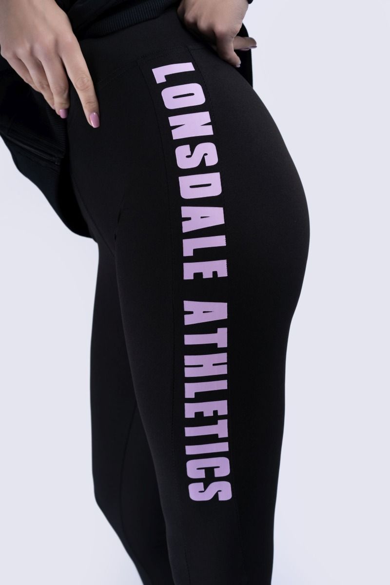 Lonsdale Clashmore mallas para mujer, negras