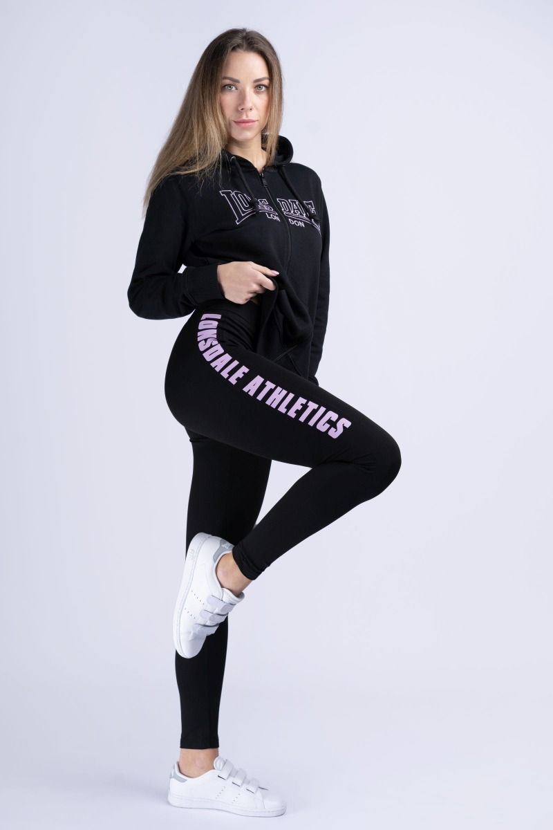 Lonsdale Clashmore mallas para mujer, negras