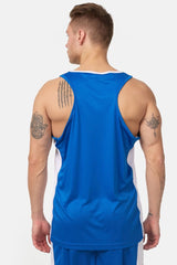 Lonsdale camiseta de boxeo sin mangas, azul