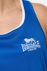 Lonsdale camiseta de boxeo sin mangas, azul