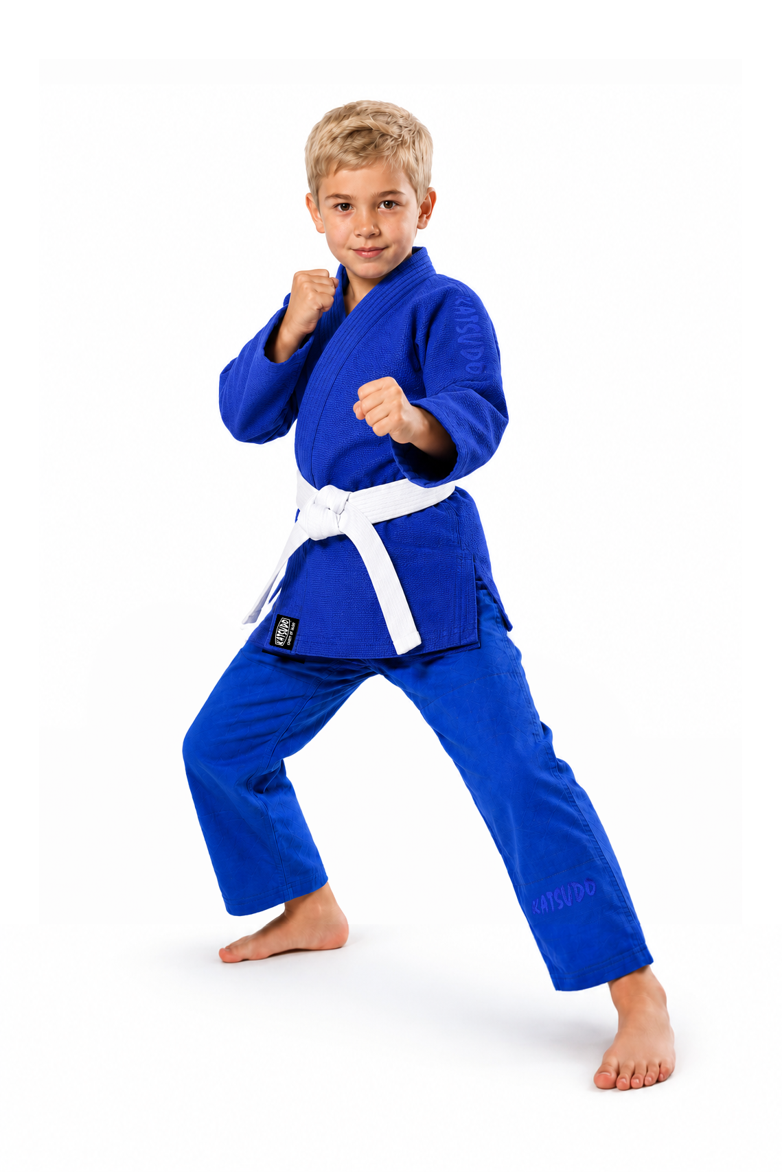 Katsudo Kio kimono de Jiu Jitsu para niños, azul