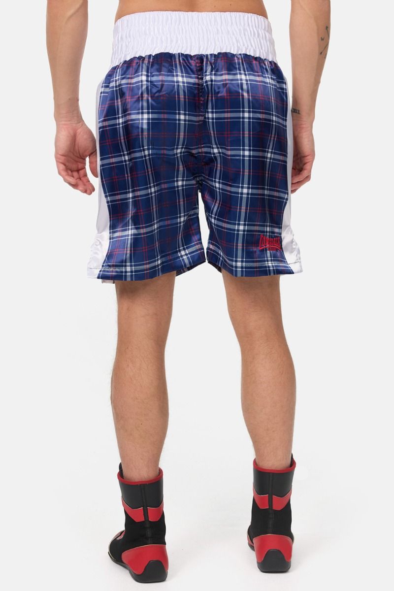 Lonsdale Spaxton pantalones cortos de boxeo, azules