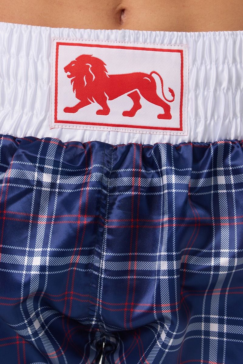 Lonsdale Spaxton pantalones cortos de boxeo, azules