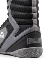 Lonsdale Heskin zapatillas de boxeo, negro-gris