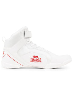 Lonsdale Rufford zapatillas de boxeo, blancas