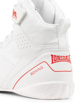 Lonsdale Rufford zapatillas de boxeo, blancas