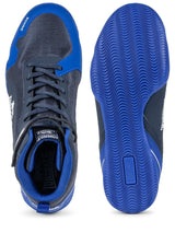 Lonsdale Rufford zapatillas de boxeo, negro-azul