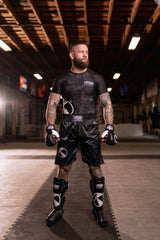 Katsudo Revenge guantes mma, negro blanco