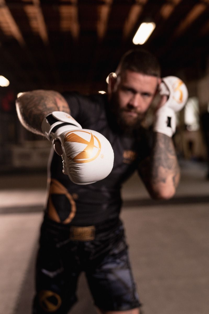Katsudo Revenge guantes mma, blancos