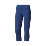 Adidas Tight mallas 3/4 para mujer, azul oscuro