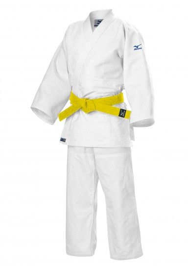 Mizuno Kodomo JU kimono infantil 350g, blanco