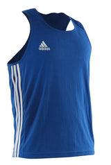 Adidas AIBA II camiseta de boxeo, azul
