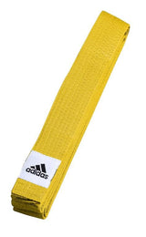 Adidas Club cinturón obi, amarillo