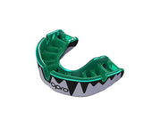 Opro Junior Platinum protector bucal, blanco-negro