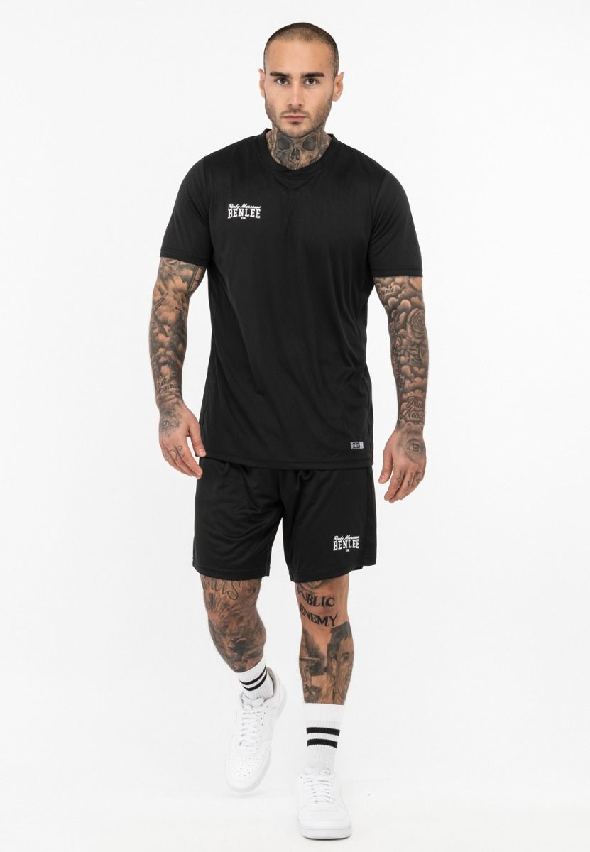 Ben Lee Alexus shorts para hombre, negros
