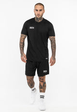 Ben Lee Alexus shorts para hombre, negros