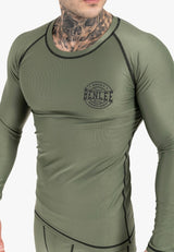 Ben Lee Mossburn camiseta funcional de manga larga para hombre, oliva