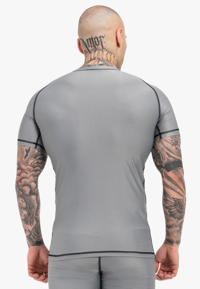 Ben Lee Limehills camiseta funcional de manga corta para hombre, gris