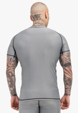 Ben Lee Limehills camiseta funcional de manga corta para hombre, gris