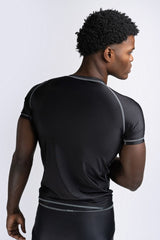 Ben Lee Limehills camiseta funcional de manga corta para hombre, negra