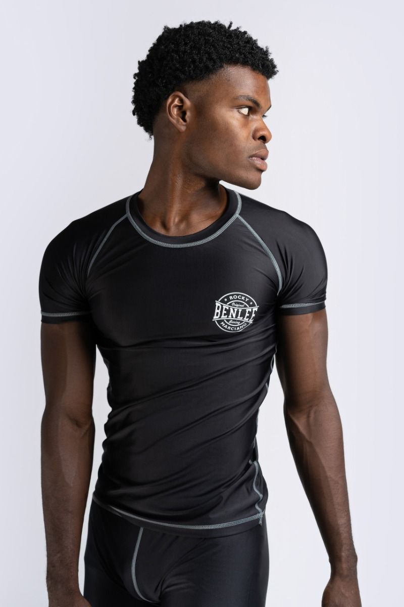 Ben Lee Limehills camiseta funcional de manga corta para hombre, negra