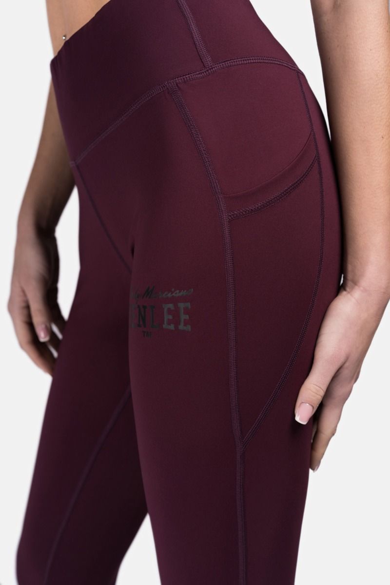 Ben Lee Maribel mallas para mujer, oxblood