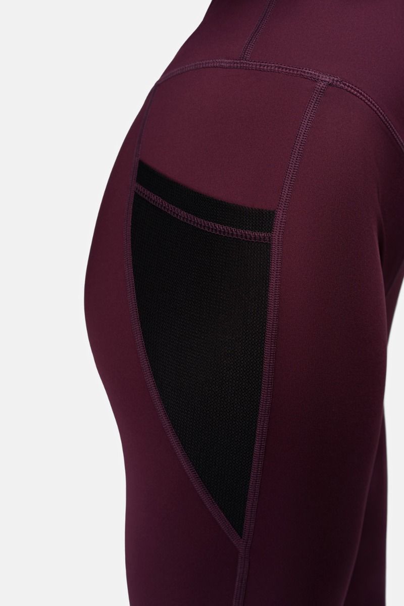 Ben Lee Maribel mallas para mujer, oxblood