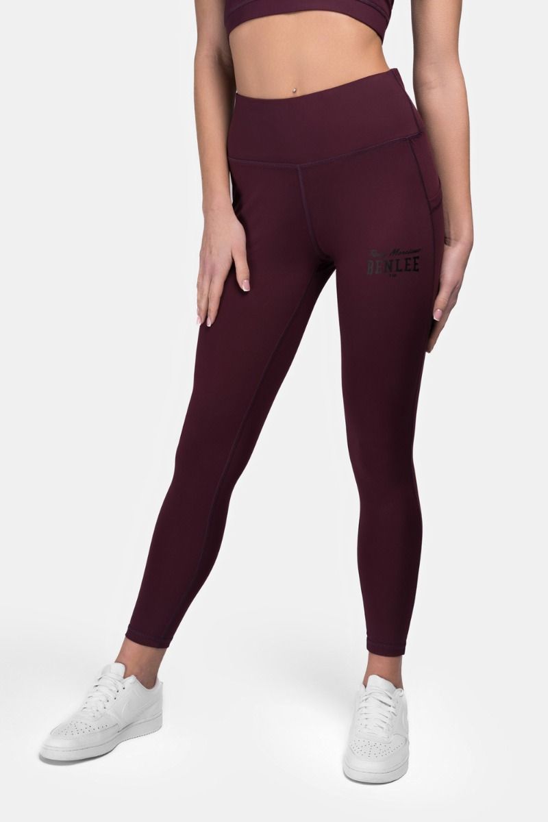 Ben Lee Maribel mallas para mujer, oxblood