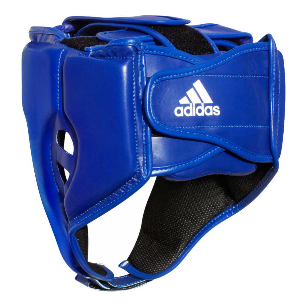 Adidas Hybrid 50 casco de boxeo, azul