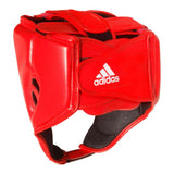 Adidas Hybrid 50 casco de boxeo, rojo